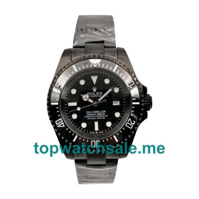 Replica Rolex Sea-Dweller Deepsea 116660 UK - 44MM Steel Male Rolex Sea-Dweller Deepsea Replica Watches - Blingwatches.co.uk