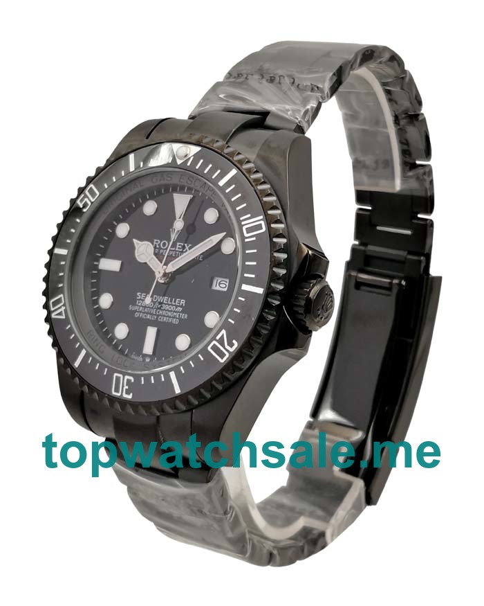 Replica Rolex Sea-Dweller Deepsea 116660 UK - 44MM Steel Male Rolex Sea-Dweller Deepsea Replica Watches - Blingwatches.co.uk