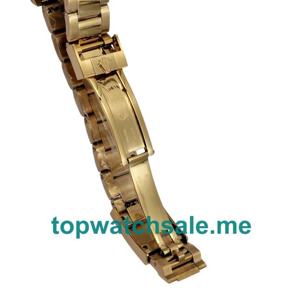 Replica Rolex Daytona 116528 UK - 40MM Gold Male Rolex Daytona Replica Watches - Blingwatches.co.uk