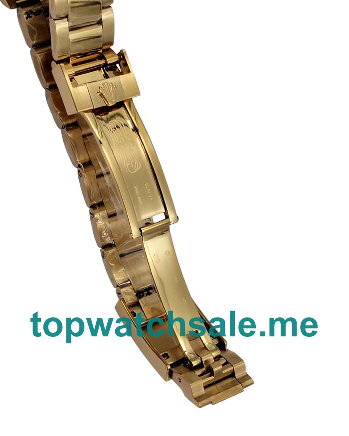 Replica Rolex Daytona 116528 UK - 40MM Gold Male Rolex Daytona Replica Watches - Blingwatches.co.uk