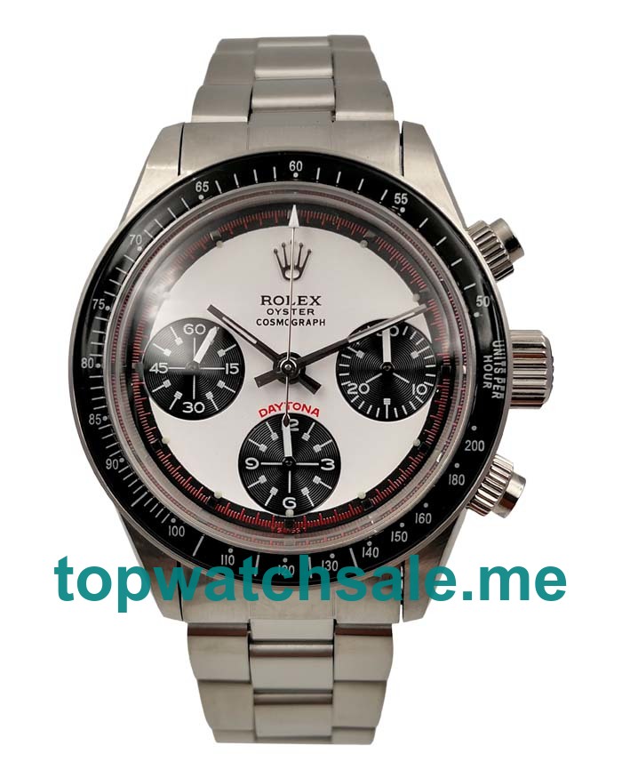 Replica Rolex Daytona Ref.6239 UK - 36MM Steel Male Rolex Daytona Replica Watches - Blingwatches.co.uk
