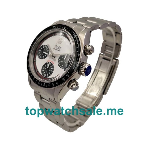 Replica Rolex Daytona Ref.6239 UK - 36MM Steel Male Rolex Daytona Replica Watches - Blingwatches.co.uk