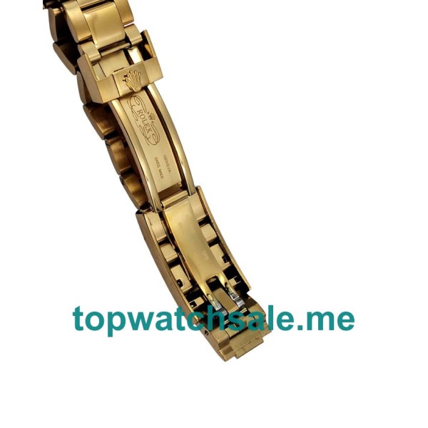 Replica Rolex GMT-Master II 116718 LN UK - 40MM Gold Male Rolex GMT-Master II Replica Watches - Blingwatches.co.uk