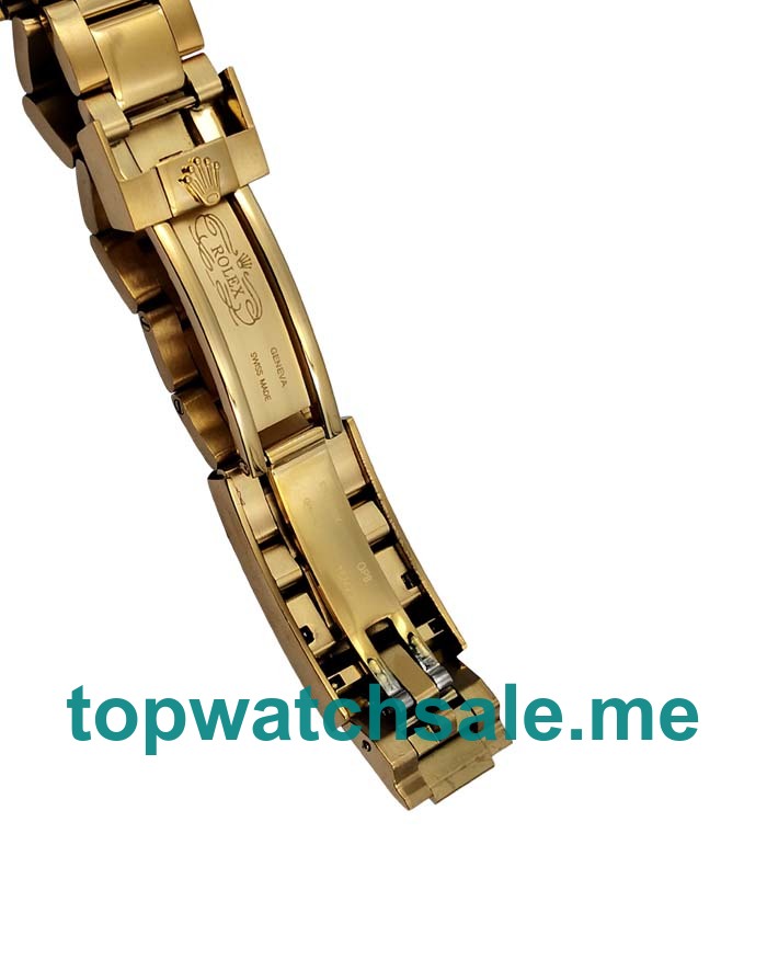 Replica Rolex GMT-Master II 116718 LN UK - 40MM Gold Male Rolex GMT-Master II Replica Watches - Blingwatches.co.uk