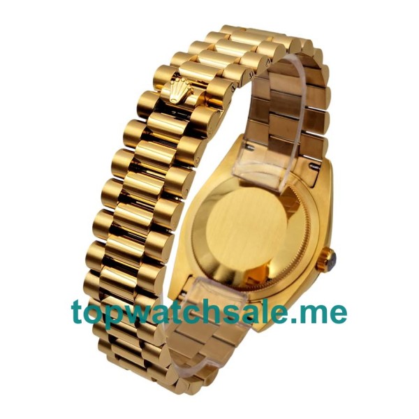 Replica Rolex Day-Date 118348 UK - 36MM Gold Male Rolex Day-Date Replica Watches - Blingwatches.co.uk
