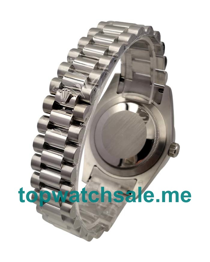 Replica Rolex Day-Date 118239 UK - 40MM Steel Male Rolex Day-Date Replica Watches - Blingwatches.co.uk