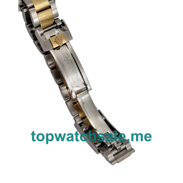 Replica Rolex Daytona 116503 UK - 40MM Steel & Gold Male Rolex Daytona Replica Watches - Blingwatches.co.uk