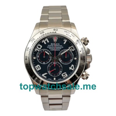 Replica Rolex Daytona 116509 UK - 40MM Steel Male Rolex Daytona Replica Watches - Blingwatches.co.uk