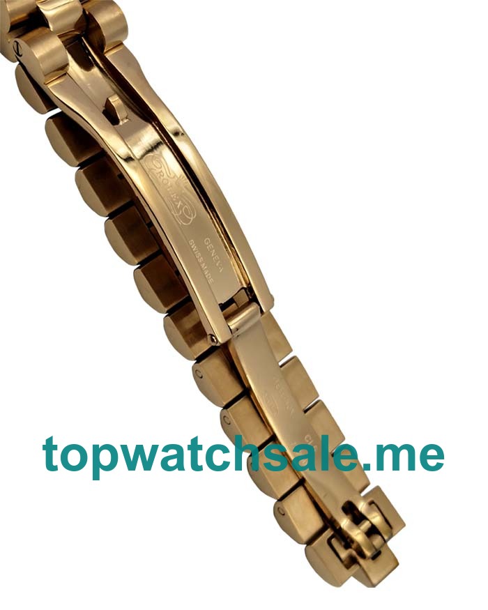 Replica Rolex Lady-Datejust 179178 UK - 26MM Gold Female Rolex Lady-Datejust Replica Watches - Blingwatches.co.uk