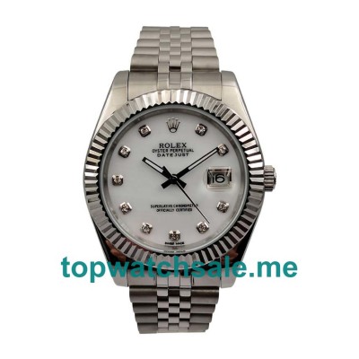 Replica Rolex Datejust 126334 UK - 41MM Steel Male Rolex Datejust Replica Watches - Blingwatches.co.uk