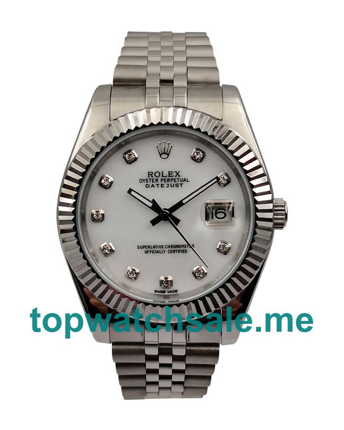 Replica Rolex Datejust 126334 UK - 41MM Steel Male Rolex Datejust Replica Watches - Blingwatches.co.uk