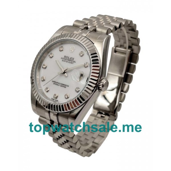 Replica Rolex Datejust 126334 UK - 41MM Steel Male Rolex Datejust Replica Watches - Blingwatches.co.uk