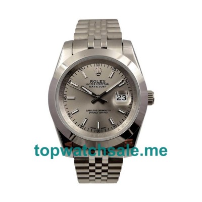 Replica Rolex Datejust 126300 UK- 39MM Steel Male Rolex Datejust Replica Watches - Blingwatches.co.uk