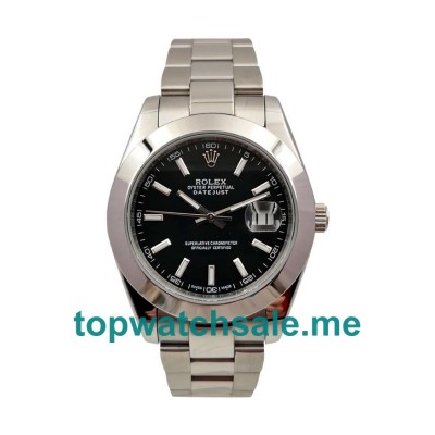 Replica Rolex Datejust 126300 UK- 41MM Steel Male Rolex Datejust Replica Watches - Blingwatches.co.uk