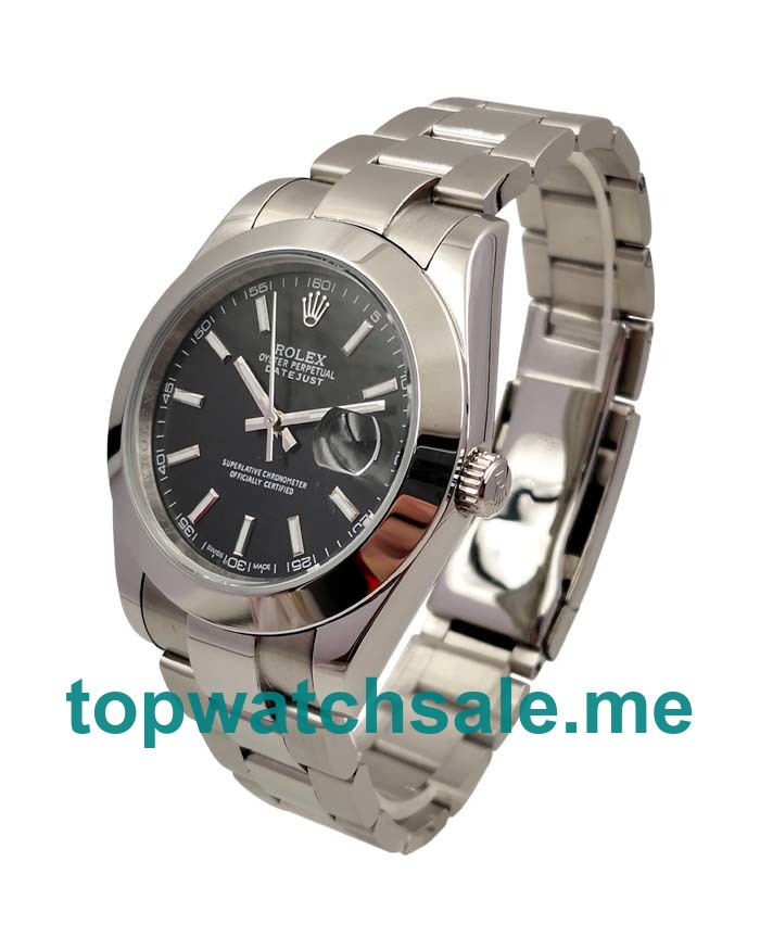 Replica Rolex Datejust 126300 UK- 41MM Steel Male Rolex Datejust Replica Watches - Blingwatches.co.uk
