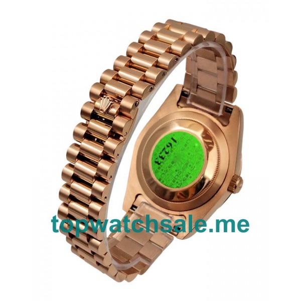 Replica Rolex Day-Date II 218235 UK - 41MM Rose Gold Male Rolex Day-Date II Replica Watches - Blingwatches.co.uk