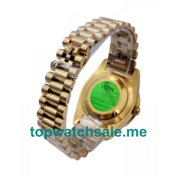 Replica Rolex Day-Date II 218348 UK - 41MM Gold Male Rolex Day-Date Replica Watches - Blingwatches.co.uk