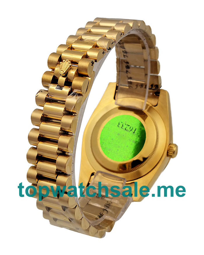 Replica Rolex Day-Date II 218238 UK - 41MM Gold Male Rolex Day-Date II Replica Watches - Blingwatches.co.uk