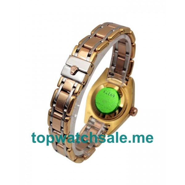 Replica Rolex Pearlmaster 80318 UK - 28MM Gold Female Rolex Pearlmaster Replica Watches - Blingwatches.co.uk
