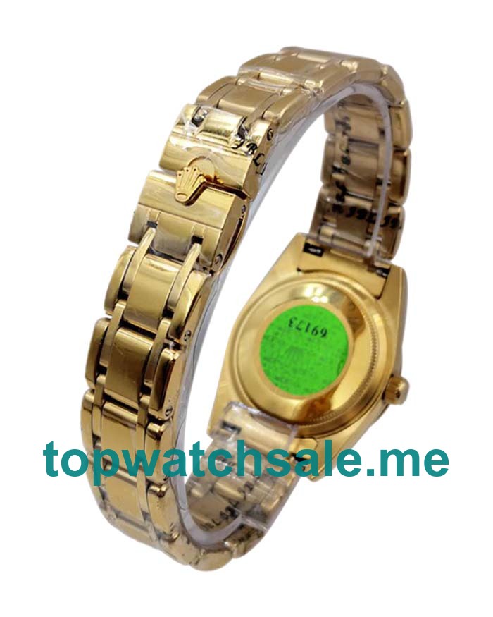 Replica Rolex Pearlmaster 81208 UK - 31MM Gold Female Rolex Pearlmaster Replica Watches - Blingwatches.co.uk
