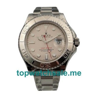 Replica Rolex Yacht-Master 116622 UK - 40MM Steel & Platinum Male Rolex Yacht-Master Replica Watches - Blingwatches.co.uk