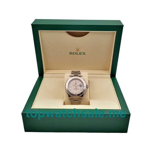 Replica Rolex Yacht-Master 116622 UK - 40MM Steel & Platinum Male Rolex Yacht-Master Replica Watches - Blingwatches.co.uk