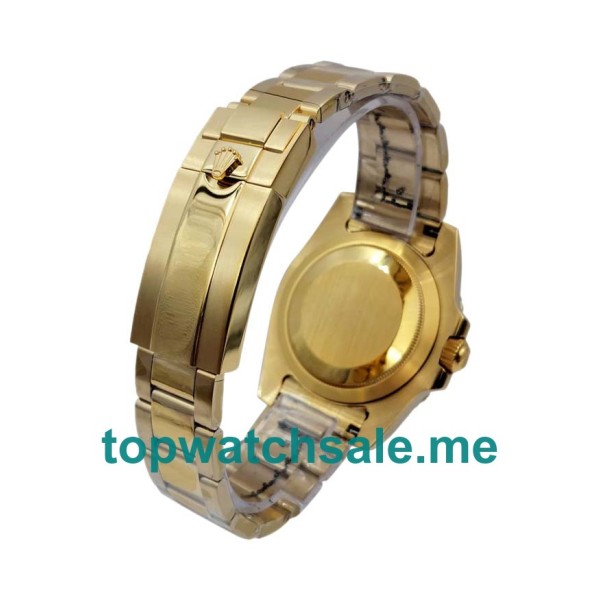 Replica Rolex GMT-Master II 116718 LN UK - 40MM Gold Male Rolex GMT-Master II Replica Watches - Blingwatches.co.uk