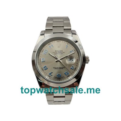 Replica Rolex Datejust II 116300 UK - 41MM Steel Male Rolex Datejust II Replica Watches - Blingwatches.co.uk