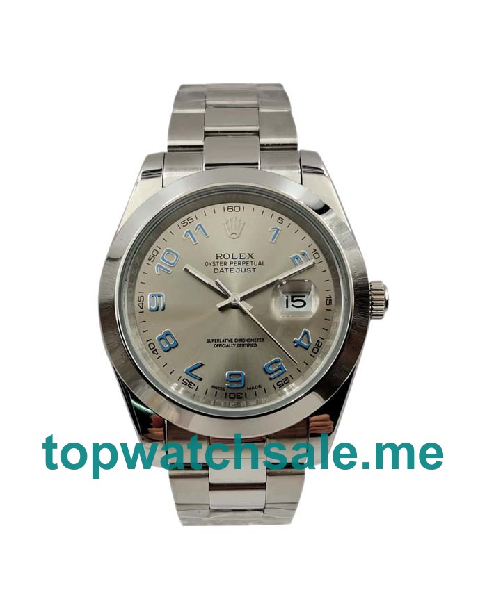 Replica Rolex Datejust II 116300 UK - 41MM Steel Male Rolex Datejust II Replica Watches - Blingwatches.co.uk