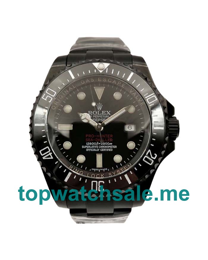 Replica Rolex Sea-Dweller Deepsea 116660 UK - 44MM Steel Male Rolex Sea-Dweller Deepsea Replica Watches - Blingwatches.co.uk