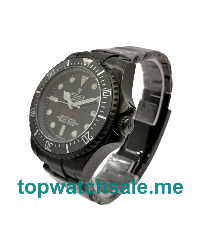 Replica Rolex Sea-Dweller Deepsea 116660 UK - 44MM Steel Male Rolex Sea-Dweller Deepsea Replica Watches - Blingwatches.co.uk