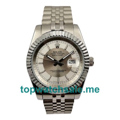 Replica Rolex Datejust 116234 UK - 40MM Steel Male Rolex Datejust Replica Watches - Blingwatches.co.uk