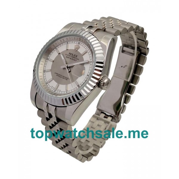 Replica Rolex Datejust 116234 UK - 40MM Steel Male Rolex Datejust Replica Watches - Blingwatches.co.uk
