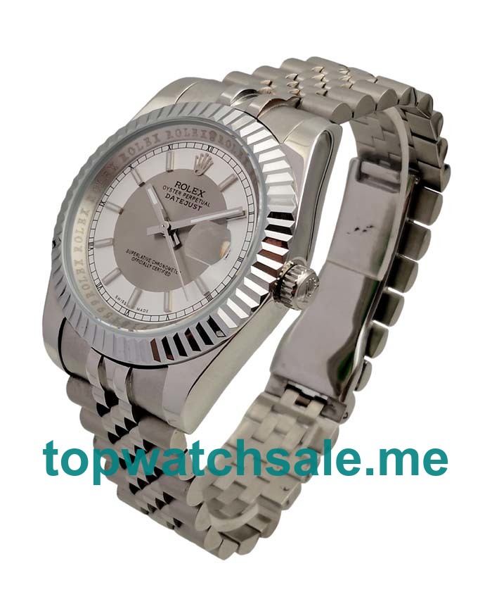 Replica Rolex Datejust 116234 UK - 40MM Steel Male Rolex Datejust Replica Watches - Blingwatches.co.uk