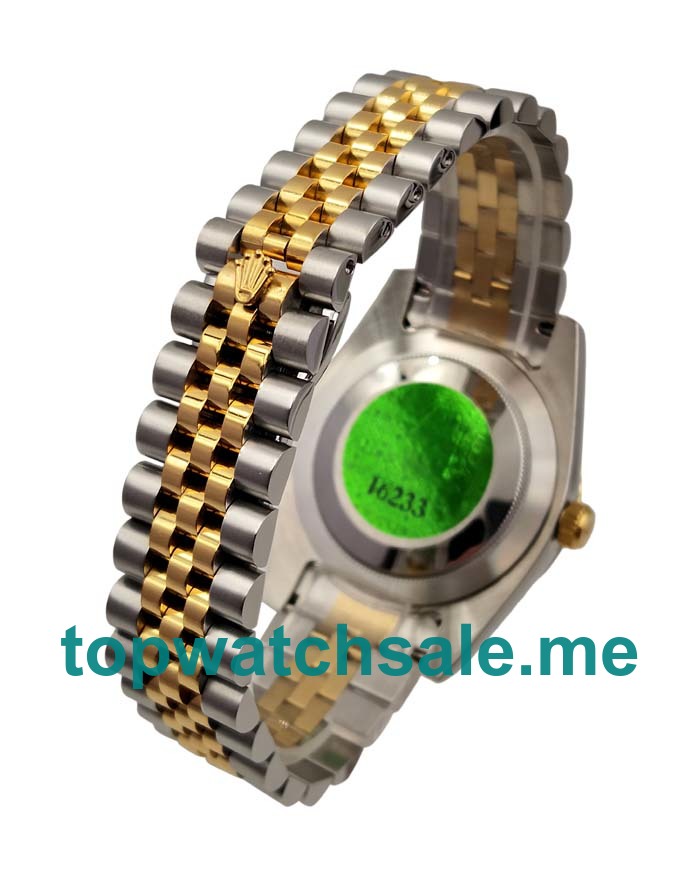 Replica Rolex Datejust 116233 UK - 41MM Steel & Gold Male Rolex Datejust Replica Watches - Blingwatches.co.uk