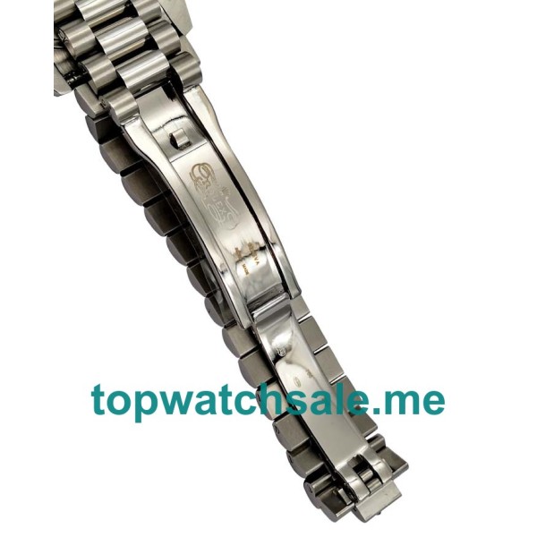 Replica Rolex Day-Date 118346 UK - 41MM Steel Male Rolex Day-Date Replica Watches - Blingwatches.co.uk