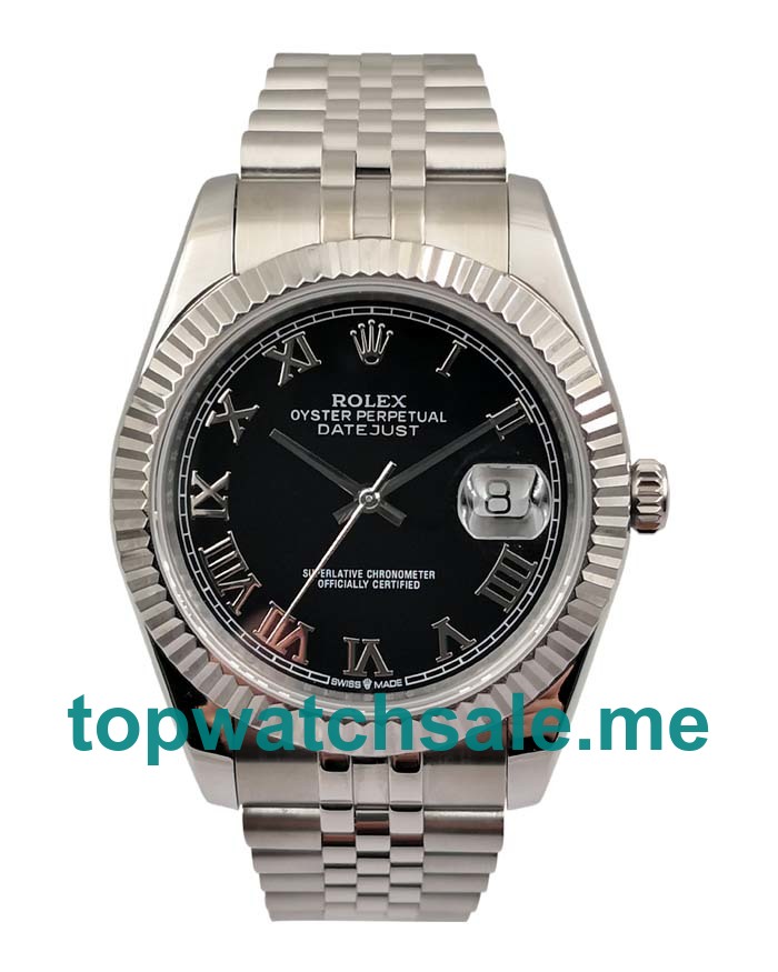 Replica Rolex Datejust 116234 UK - 41MM Steel Male Rolex Datejust Replica Watches - Watchestop.me