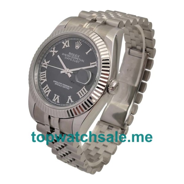 Replica Rolex Datejust 116234 UK - 41MM Steel Male Rolex Datejust Replica Watches - Blingwatches.co.uk