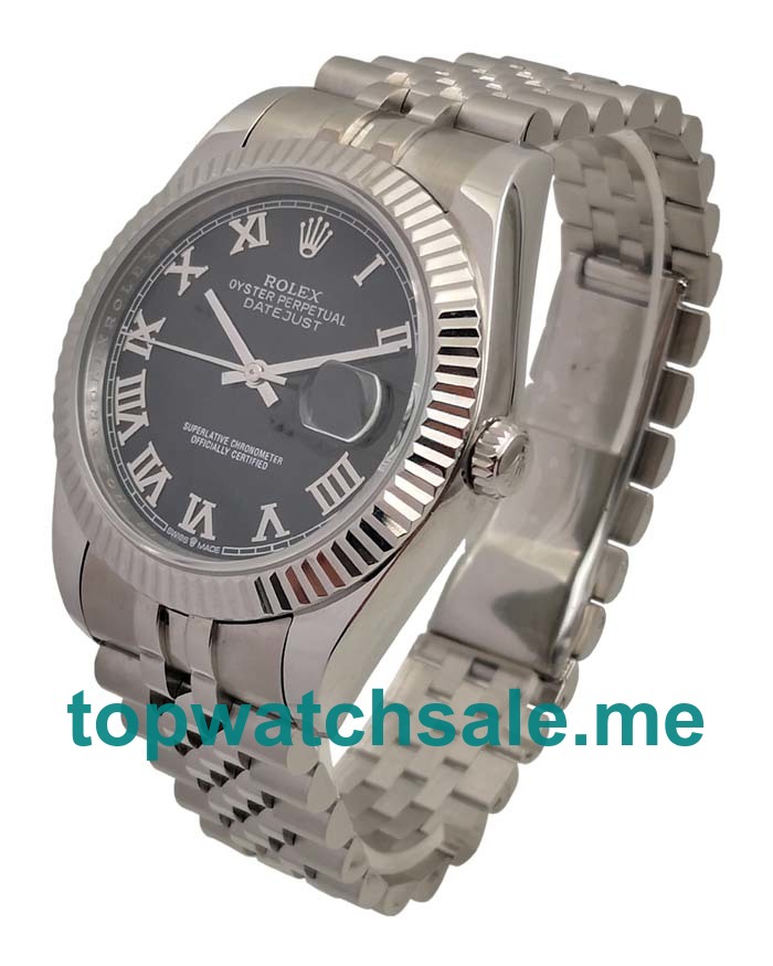 Replica Rolex Datejust 116234 UK - 41MM Steel Male Rolex Datejust Replica Watches - Blingwatches.co.uk