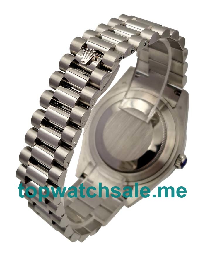 Replica Rolex Day-Date 218239 UK - 41MM Steel Male Rolex Day-Date Replica Watches - Blingwatches.co.uk