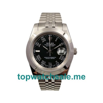 Replica Rolex Datejust 116300 UK - 41MM Steel Male Rolex Datejust Replica Watches - Watchestop.me