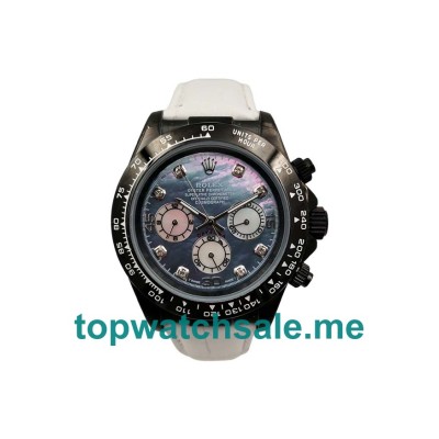 Replica Rolex Daytona 116519 UK - 40MM Steel Male Rolex Daytona Replica Watches - Blingwatches.co.uk