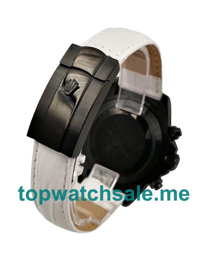 Replica Rolex Daytona 116519 UK - 40MM Steel Male Rolex Daytona Replica Watches - Blingwatches.co.uk