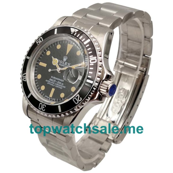 Replica Rolex Submariner 1680 UK - 40MM Steel Men Rolex Submariner Replica Watches - Blingwatches.co.uk