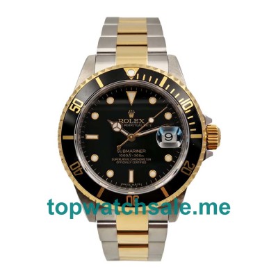 Replica Rolex Submariner 116613 LN UK - 40MM Steel & Gold Male Rolex Submariner Replica Watches - Blingwatches.co.uk