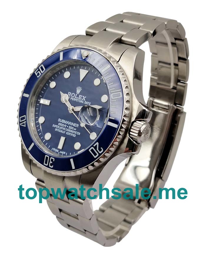 Replica Rolex Submariner 116619 LB UK - 40MM Steel Male Rolex Submariner Replica Watches - Blingwatches.co.uk