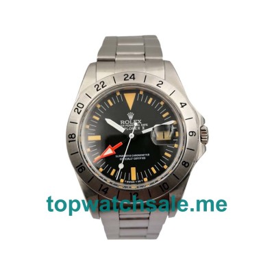 Replica Rolex Explorer II 1655 UK - 38MM Steel Male Rolex Explorer II Replica Watches - Blingwatches.co.uk