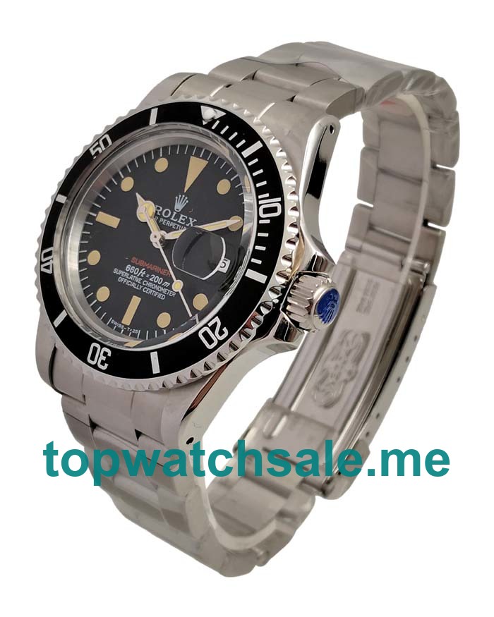 Replica Rolex Submariner 1680 UK - 40MM Steel Male Rolex Submariner Replica Watches - Blingwatches.co.uk