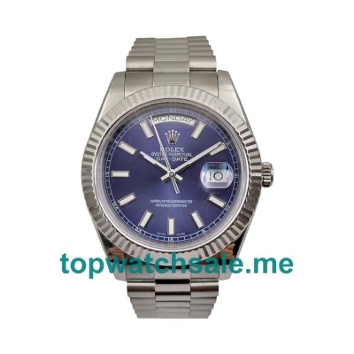 Replica Rolex Day-Date 118239 UK - 41MM Steel Male Rolex Day-Date Replica Watches - Blingwatches.co.uk