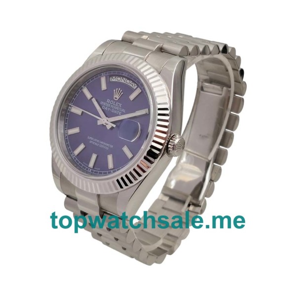 Replica Rolex Day-Date 118239 UK - 41MM Steel Male Rolex Day-Date Replica Watches - Blingwatches.co.uk